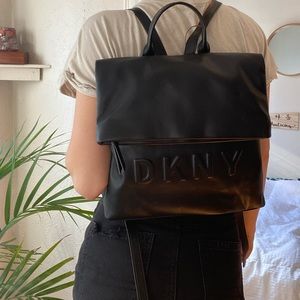New DKNY Black Bag/Backpack